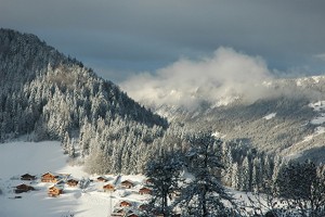 La Clusaz sous la neige
